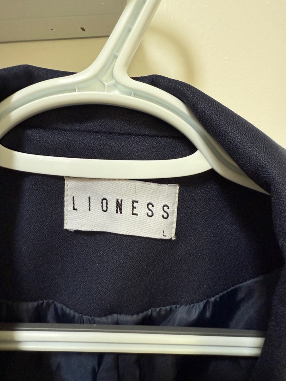 Lioness Navy Double-Breasted Blazer with Gold Buttons - Picture 2 of 8